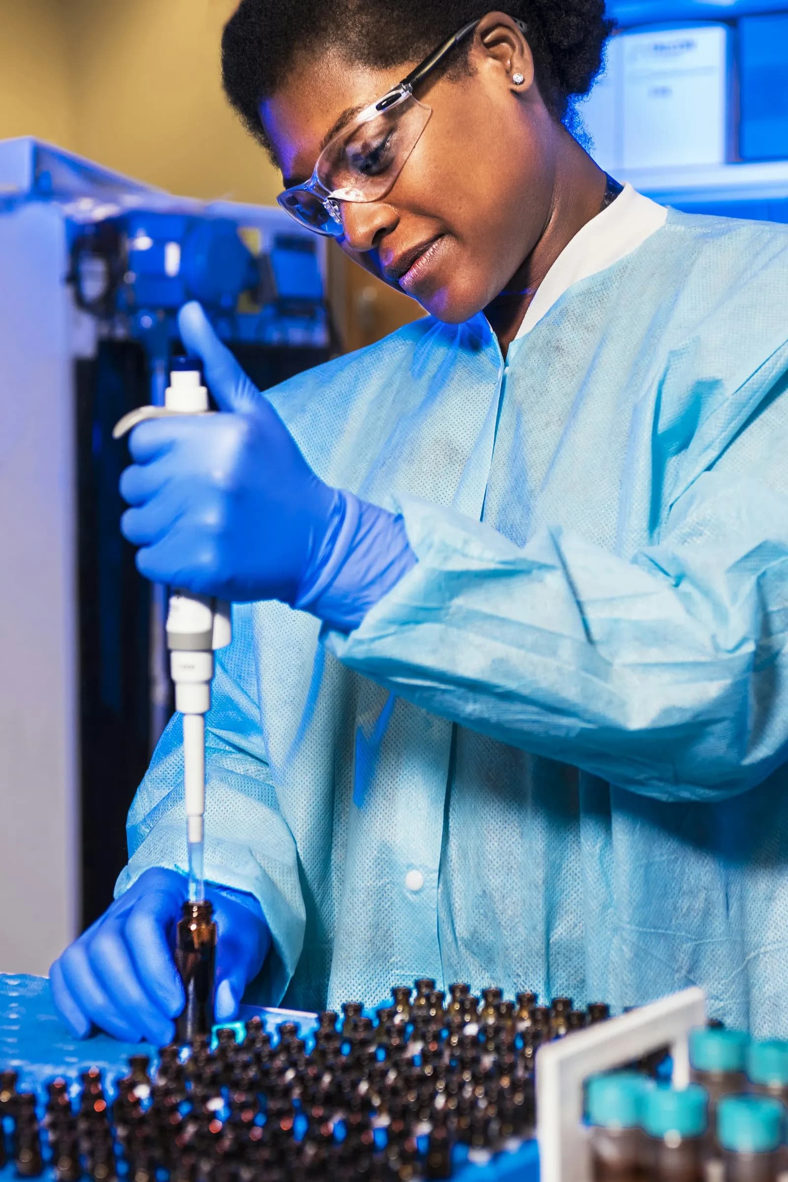 Instalaciones de laboratorio clínico de formulación